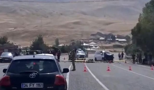 Van Muradiye'de Kafa Kafaya Çarpışan Araç Kazasında 2 Kişi Hayatını Kaybetti