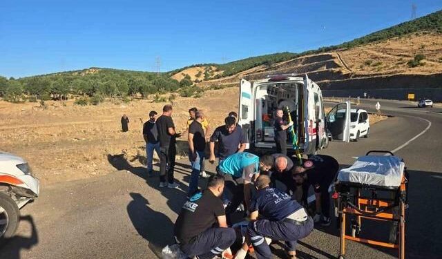 Bingöl'de Kamyonetin Şarampole Yuvarlanması Sonucu 3 Kişi Yaralandı