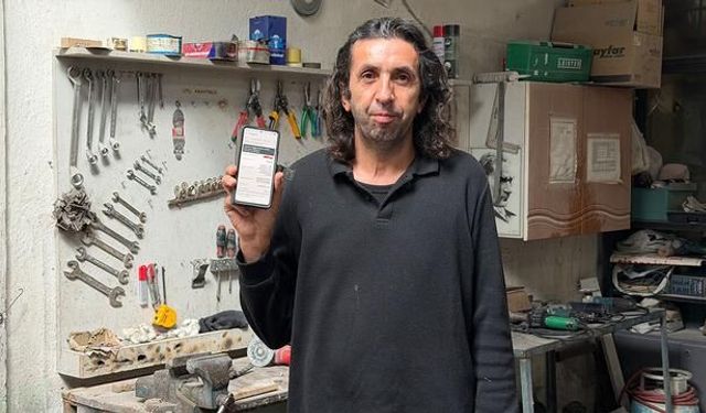 Bolu'da yaşayan Mustafa Bingöl'e Mardin'den 40 bin TL'lik trafik cezası kesildi