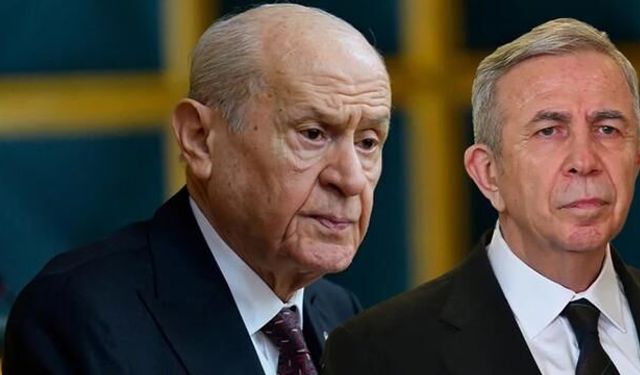 Devlet Bahçeli'den Mansur Yavaş'a yönelik eleştiriler