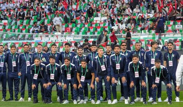 Filistin Milli Takımı, Konyaspor Maçı Öncesi Konya'da Coşkuyla Karşılandı