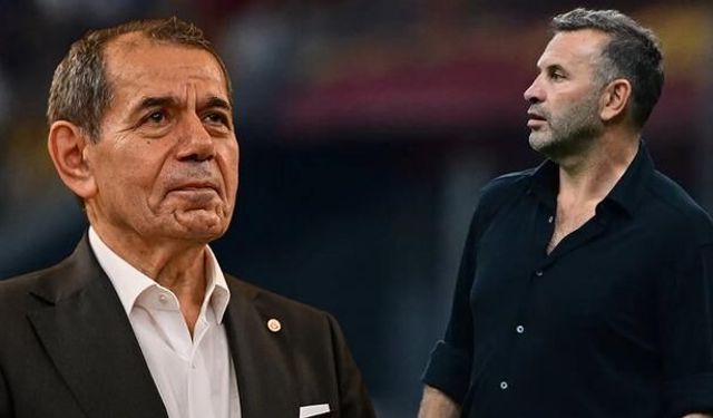 Galatasaray Başkanı Dursun Özbek'ten Okan Buruk'a destek