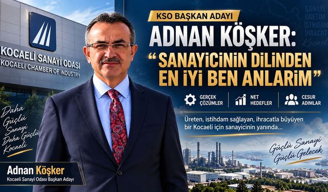 Adnan Köşker kimdir? KSO başkan adayından dikkat çeken açıklamalar