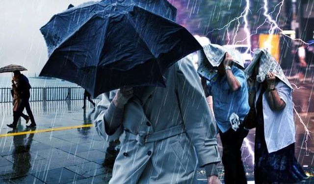 İçişleri Bakanlığı 16 İlde Şiddetli Sağanak, Sel ve Fırtına Uyarısı Yaptı