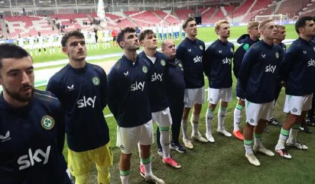 İrlanda-İsrail maçında İrlandalı futbolculardan milli marş protestosu