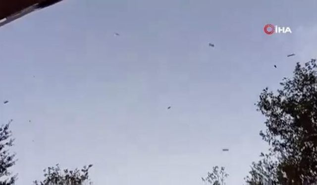 Klip çekimi sırasında binadan para atılması olayında karışıklık yaşandı