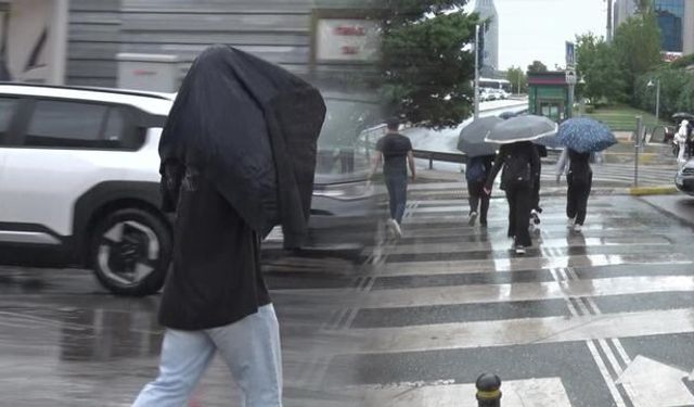 Meteoroloji İstanbul'da Kuvvetli Sağanak Yağış Uyarısı Yaptı