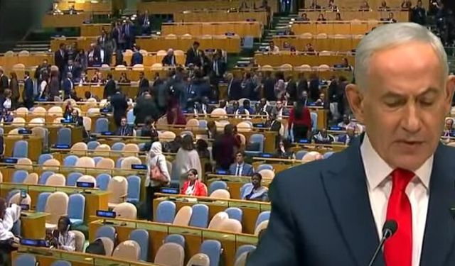 Netanyahu'nun BM Genel Kurulu Konuşması Sırasında Çok Sayıda Ülke Temsilcisi Salonu Terk Etti