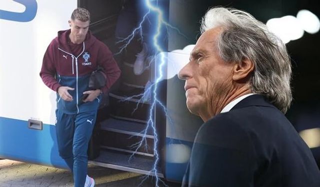 Portekiz Milli Takımı'nda Ronaldo ile Jorge Jesus arasında gerilim yaşandı