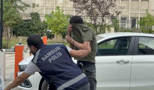 Samsun'da eşini darbettiği iddia edilen koca tutuklandı