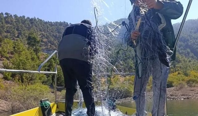 Sinop'ta Kaçak Avcılıkla Mücadelede 600 Metre Yasa Dışı Ağ Ele Geçirildi