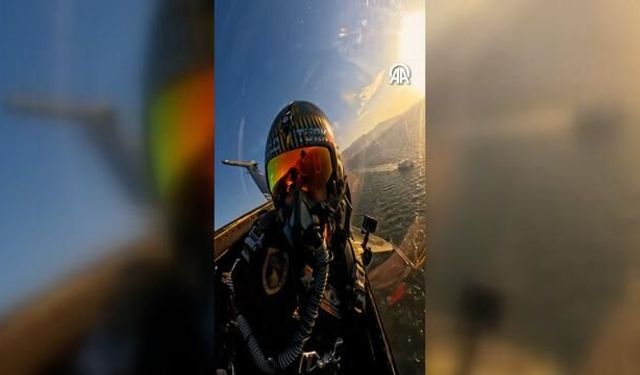 SOLOTÜRK Kokpitinden Eşsiz Görüntüler
