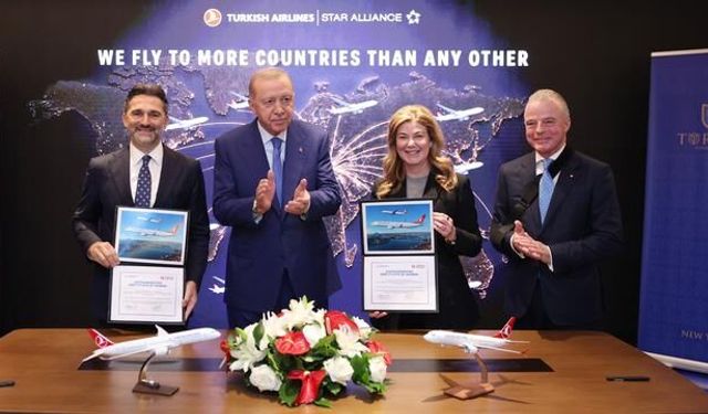 THY, Boeing ile 150 Adet 737 MAX Uçağı İçin Anlaşma İmzaladı