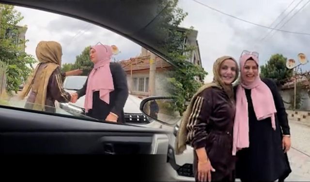 Ankara'da İki Kadın Direksiyon Eğitmeni Trafikte Tanıştı