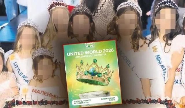 Antalya'da çocuk güzellik yarışması iptal edildi