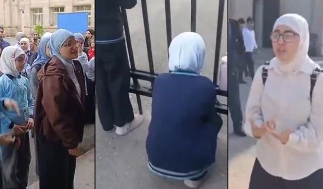 Azerbaycan'da başörtüsü yasağı eğitim hakkı tepkisi doğurdu