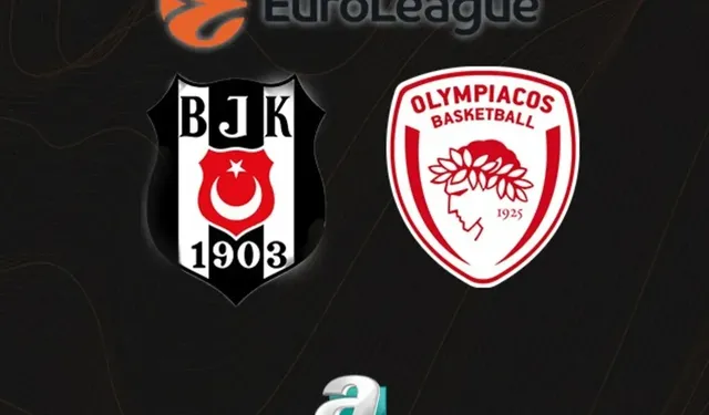 Beşiktaş, EuroLeague 8. haftasında Olympiakos'u konuk ediyor