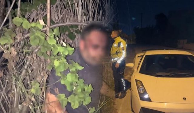 Bursa'da lüks aracını bırakıp kaçan sürücü çalılıklarda uyurken yakalandı