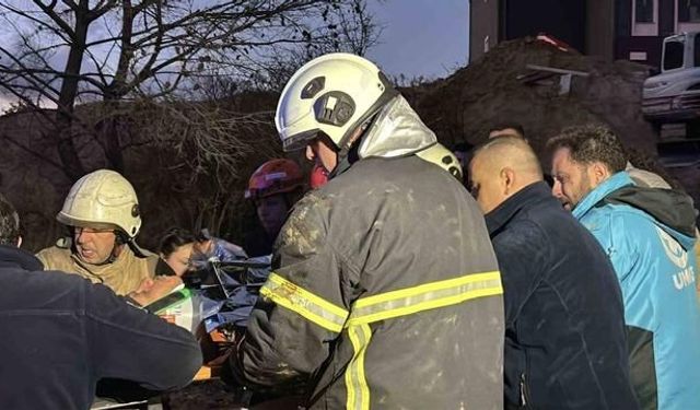 ÇOMÜ Terzioğlu Yerleşkesi'nde Öğrenci Yurdu İnşaatında Toprak Kayması Yaşandı