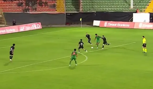 Corendon Alanyaspor, Türkiye Kupası'nda 12 Bingölspor'u 4-1 Yendi