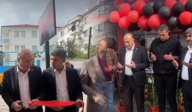 Çorum Alaca'da iç giyim mağazasının dualarla açılışı gerçekleşti