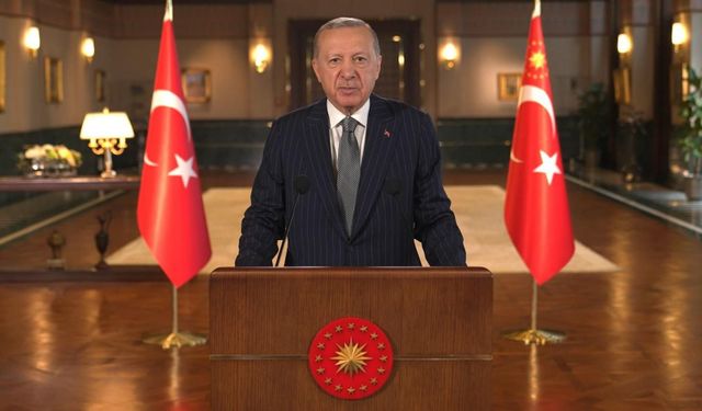 Cumhurbaşkanı Erdoğan'dan 29 Ekim Cumhuriyet Bayramı mesajı