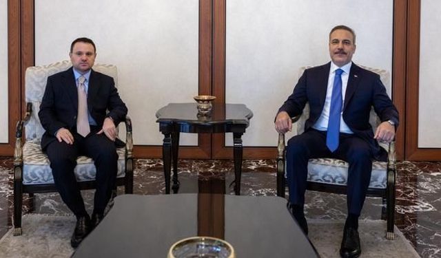 Dışişleri Bakanı Fidan ve Adalet Bakanı Gürlek Ankara'da bir araya geldi