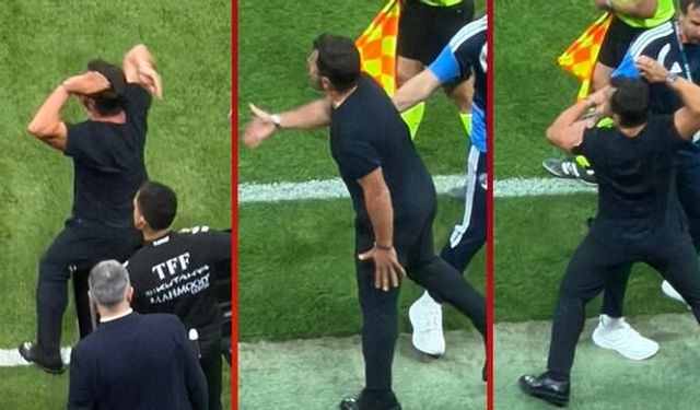 Emre Belözoğlu, Galatasaray-Kasımpaşa maçının son anlarında tepki gösterdi