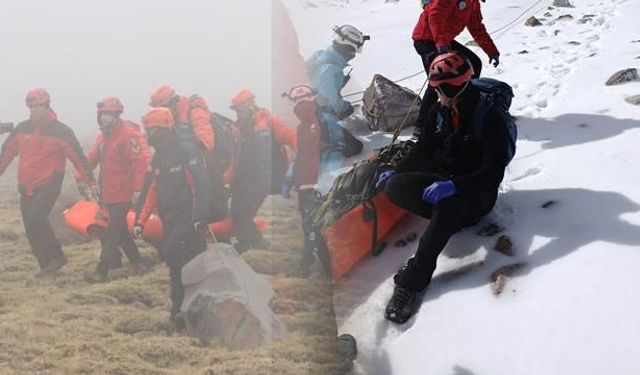 Erciyes'te Zirve Tırmanışında 41 Yaşındaki Rehber Düşerek Can Verdi