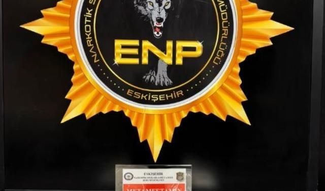 Eskişehir'de 2 kilogram metamfetamin ele geçirildi