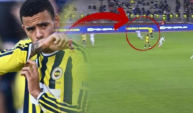 Fenerbahçe'de Mason Greenwood kırmızı kartla oyun dışı kaldı