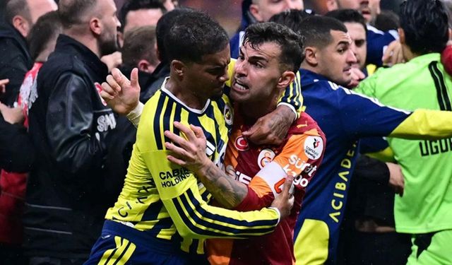 Galatasaray-Fenerbahçe derbisinde 5-10 maç cezası gündemde