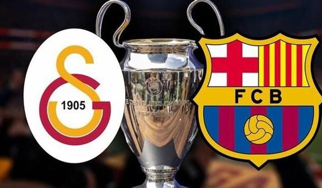 Galatasaray, Şampiyonlar Ligi'nde Barcelona'yı Ali Sami Yen'de Ağırlayacak