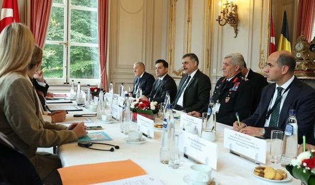 İçişleri Bakanı Çiftçi Belçika'da Güvenlik İşbirliği Görüşmelerinde