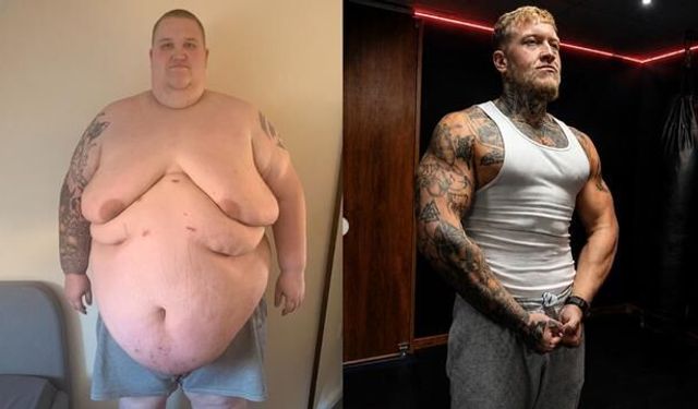 İngiltere'de Jack Ako 193 kilo vererek vücut geliştirme şampiyonasına hazırlanıyor