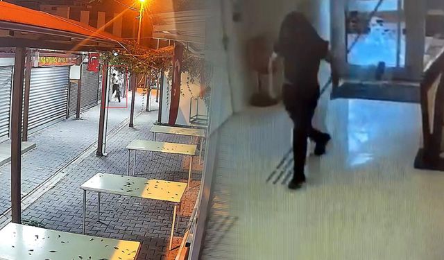 İskenderun'da Kaldırım Taşıyla Banka Soygunu Girişimi Başarısız Kaldı