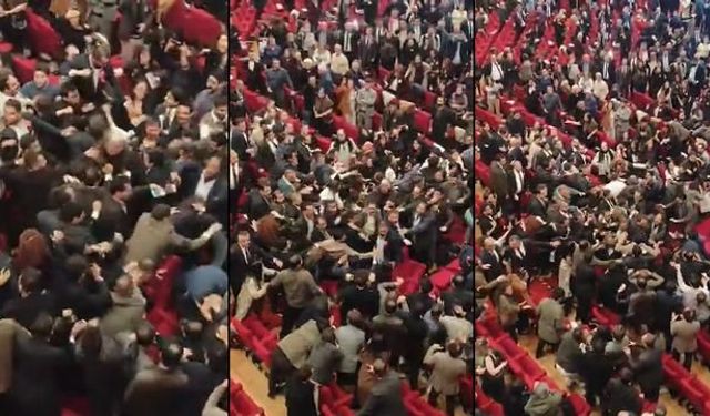 İstanbul Barosu Genel Kurulu'nda Fiziki Çatışma Yaşandı