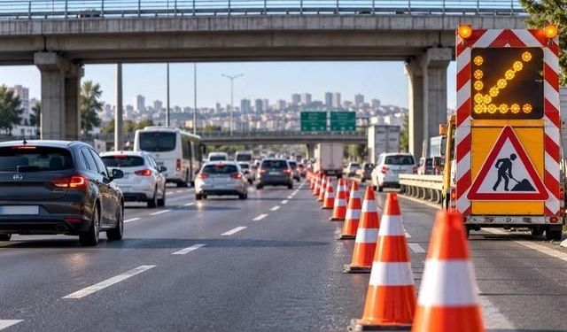 İstanbul Pendik'te D-100 Ankara yönünde 50 günlük yol çalışması başlayacak