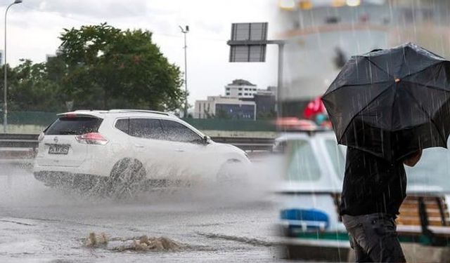 İstanbul ve 9 İl İçin Meteorolojiden Sarı ve Turuncu Kodlu Uyarı