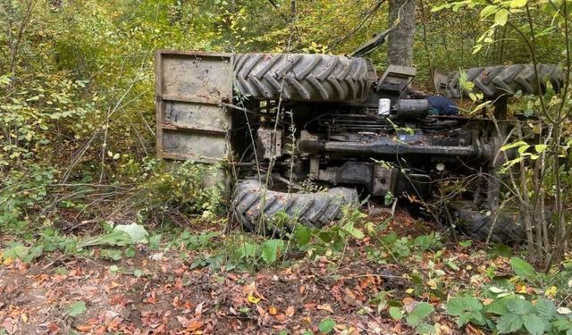 Karabük Yenice'de traktör devrildi, 46 yaşındaki sürücü yaşamını yitirdi