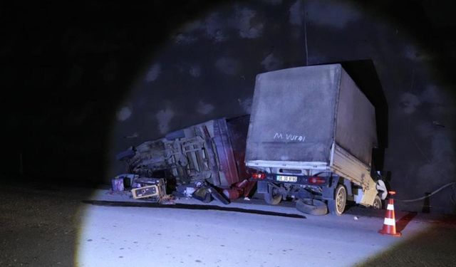 Kastamonu'da iki kamyonetin çarpışması sonucu 9 kişi yaralandı