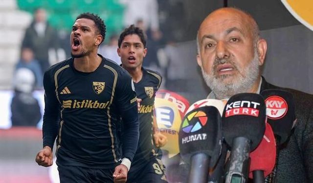 Kayserispor Başkanı Ali Çamlı'dan Onugkha'nın Kayseri eleştirilerine sert yanıt