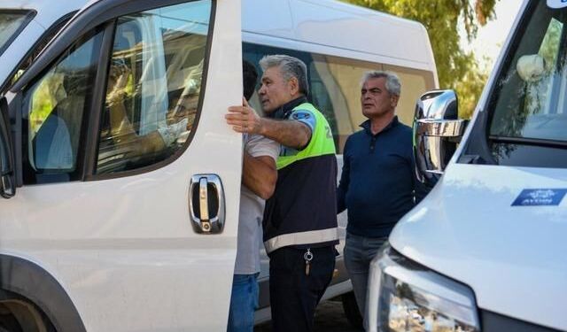 Kuşadası'nda okul servisleri 2026-2027 eğitim yılı öncesi kapsamlı denetlendi