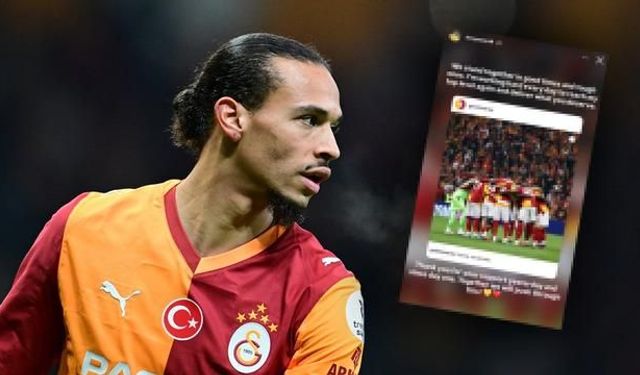 Leroy Sane, Galatasaray'da eleştirilere yanıt verdi