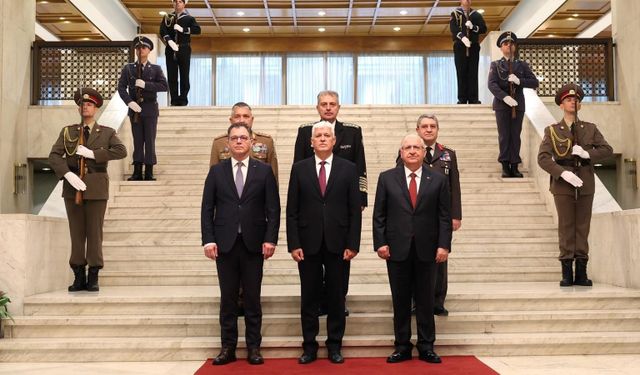Milli Savunma Bakanı Güler, Bulgar ve Rumen mevkidaşlarıyla ortak basın toplantısı gerçekleştirdi