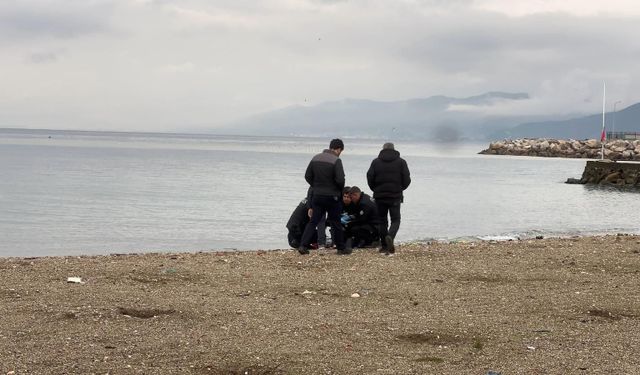 Mudanya'da Sahile Vuran Cesedin Üzerinde Not Bulundu
