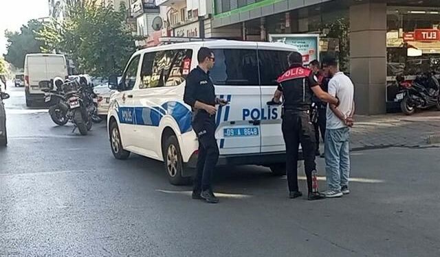 Nazilli'de polisin dur ihtarına uymayan 2 şüpheli yakalandı