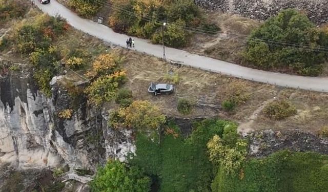Safranbolu'da kaza yapan sürücünün cansız bedeni İncekaya Kanyonu'nda bulundu