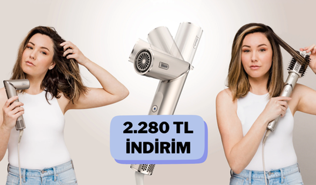 Shark FlexStyle Stone ile Saç Kurutma ve Şekillendirme Kolaylaşıyor
