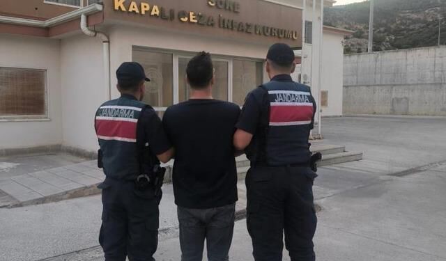 Söke'de 10 yıl hapis cezası bulunan hükümlü jandarma tarafından yakalandı